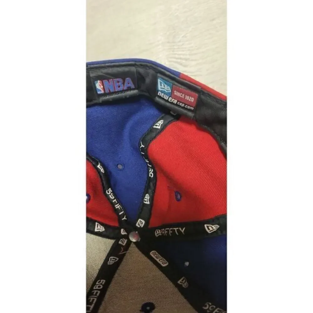 Detroit Pistons 59Fifty New Era NBA Blue Red Fitted ‎ 7¾